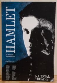 National Theatre 1989 Hamlet Poster.