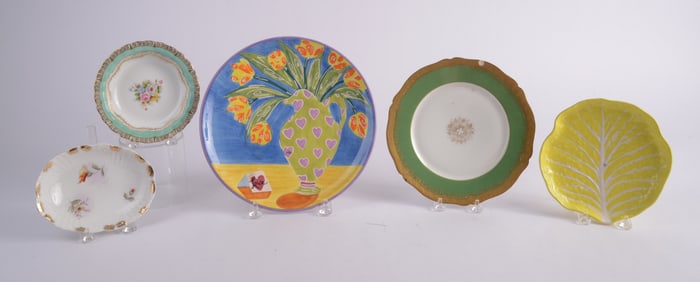 Group of Five Decorative Plates