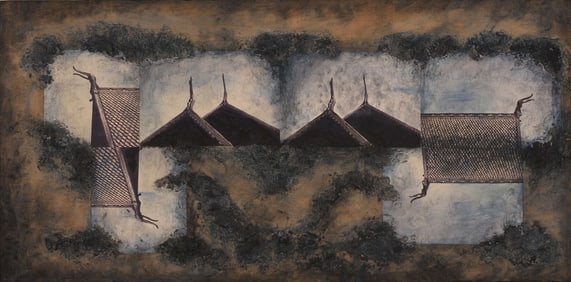 Jane Christensen. Spires and Dragon Heads.