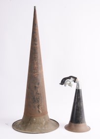 Two Phonograph Horns.
