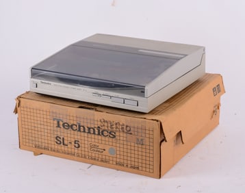 Technics SL-5 Turntable.