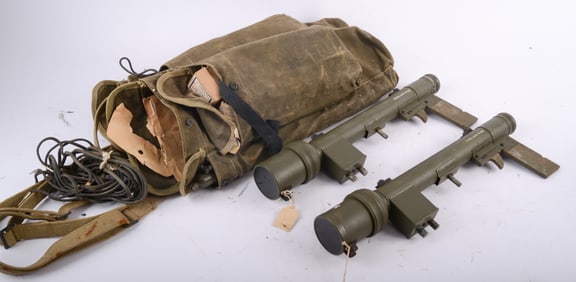 Two US Army M-227 Signal Lamps.