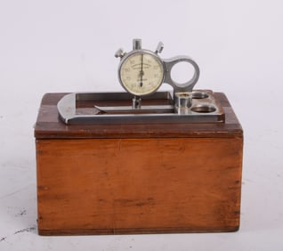 Crompton & Knowles Thickness Gauge.