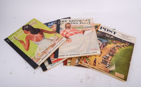 Saturday Evening Post Magazines.