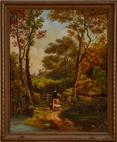 19th Century American School Landscape.