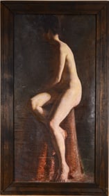 American School Nude Portrait of a Woman.
