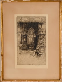 Hedley Fitton Engraving.