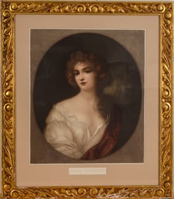 Engraving: Nell Gwynne After Peter Lely.