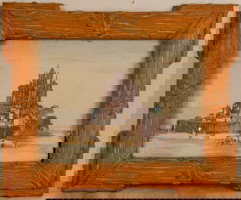 European Ceramic Plaque
