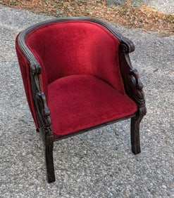 Mahogany Child's Arm Chair