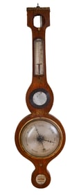 19TH CENTURY BANJO BAROMETER.
