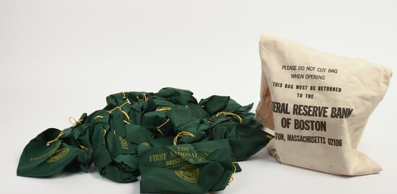 FEDERAL RESERVE BANK OF BOSTON BAG.