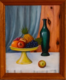 E.F. HUNTER. STILL LIFE, 1967.