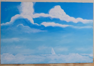 A. Giarnella. Ship in the Clouds.