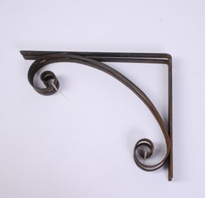 Pair of Wrought Iron Brackets.