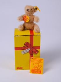 Miniature Steiff Bear.