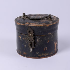 19th Century Wooden Container.