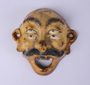 Wilton Figural Cast Iron Bottle Opener.