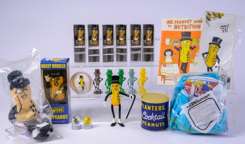 Group of Planters Peanut Memorabilia