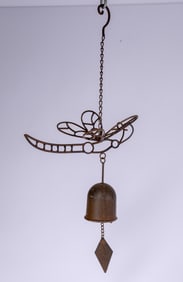 Iron Bell With Dragonfly.