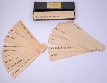D.C. Heath & Company Sentence and Phrase Cards.