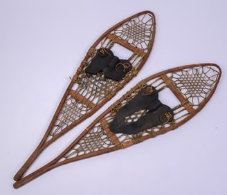 Pair of Antique Snowshoes.