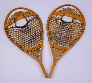 Pair of Vintage Snowshoes.