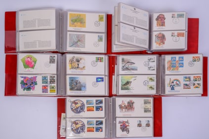 Five Albums of First Day Covers.