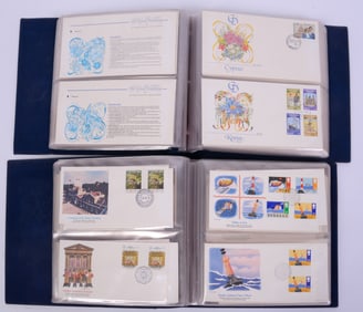 Two Albums of Royal Wedding First Day Covers.