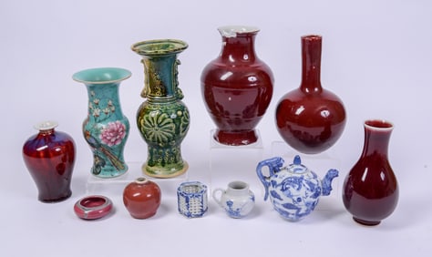 Group of Asian Ceramics.