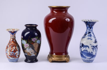 Four Asian Porcelain Vasees.