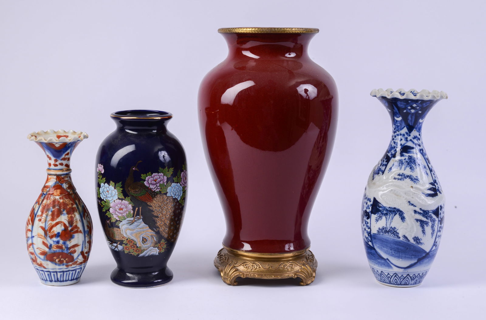 Four Asian Porcelain Vasees. (1 of 4)