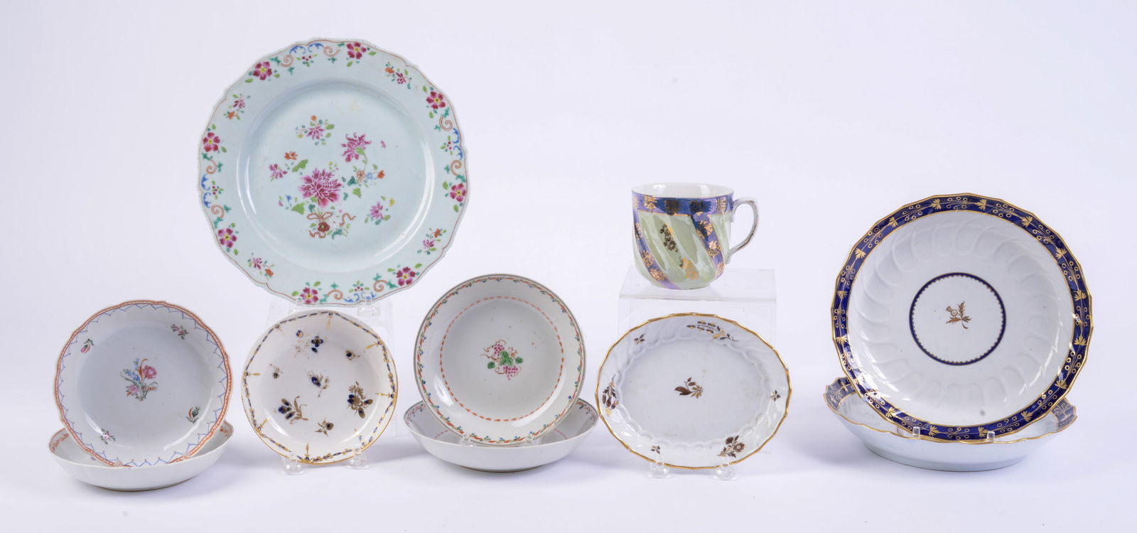 Group of European Ceramics. (1 of 5)