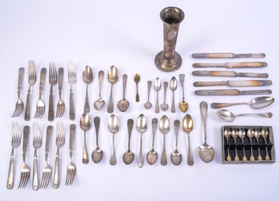 Group of Silverplate Flatware.