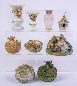 Collection of 19th Century European Porcelain Items.