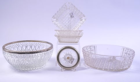 Group of Pressed Glass.