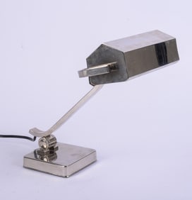 Art Deco Chrome Desk Lamp.