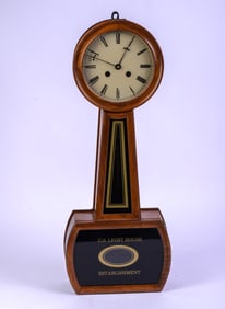 US Lighthouse Establishment Banjo Clock.