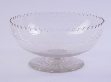Boston & Sandwich Glass Punch Bowl.