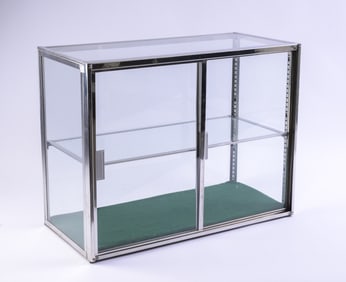 Glass Tabletop Display Case.