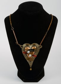 Thomas Mann Techno Romantic Heart Pendant.