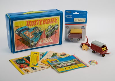 Collection of Matchbox Cars.