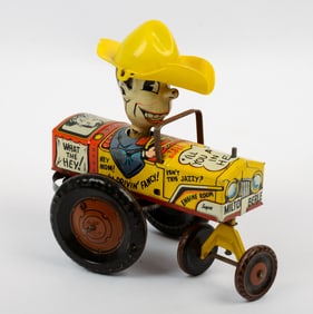 Marx Milton Berle Wind Up Toy Car.