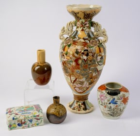 Group of Asian Ceramics.