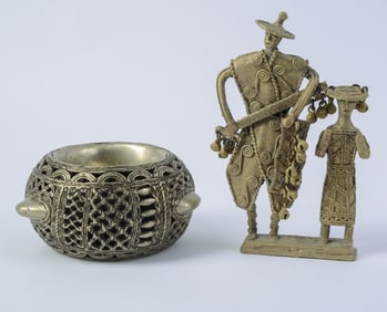 Two African Metal Pieces.