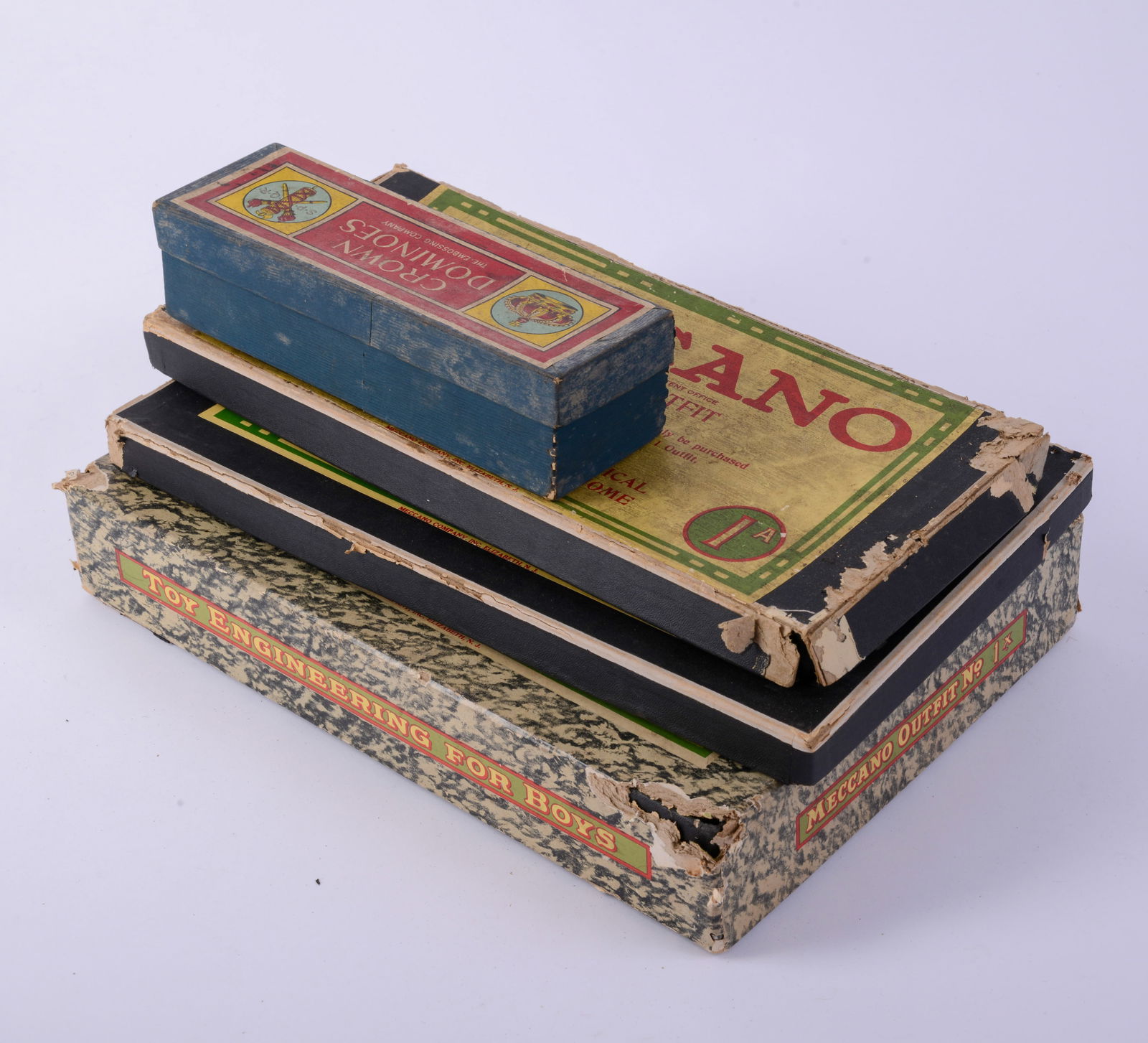 Meccano Outfit No. 1 and Two Accessory Kits. (1 of 2)