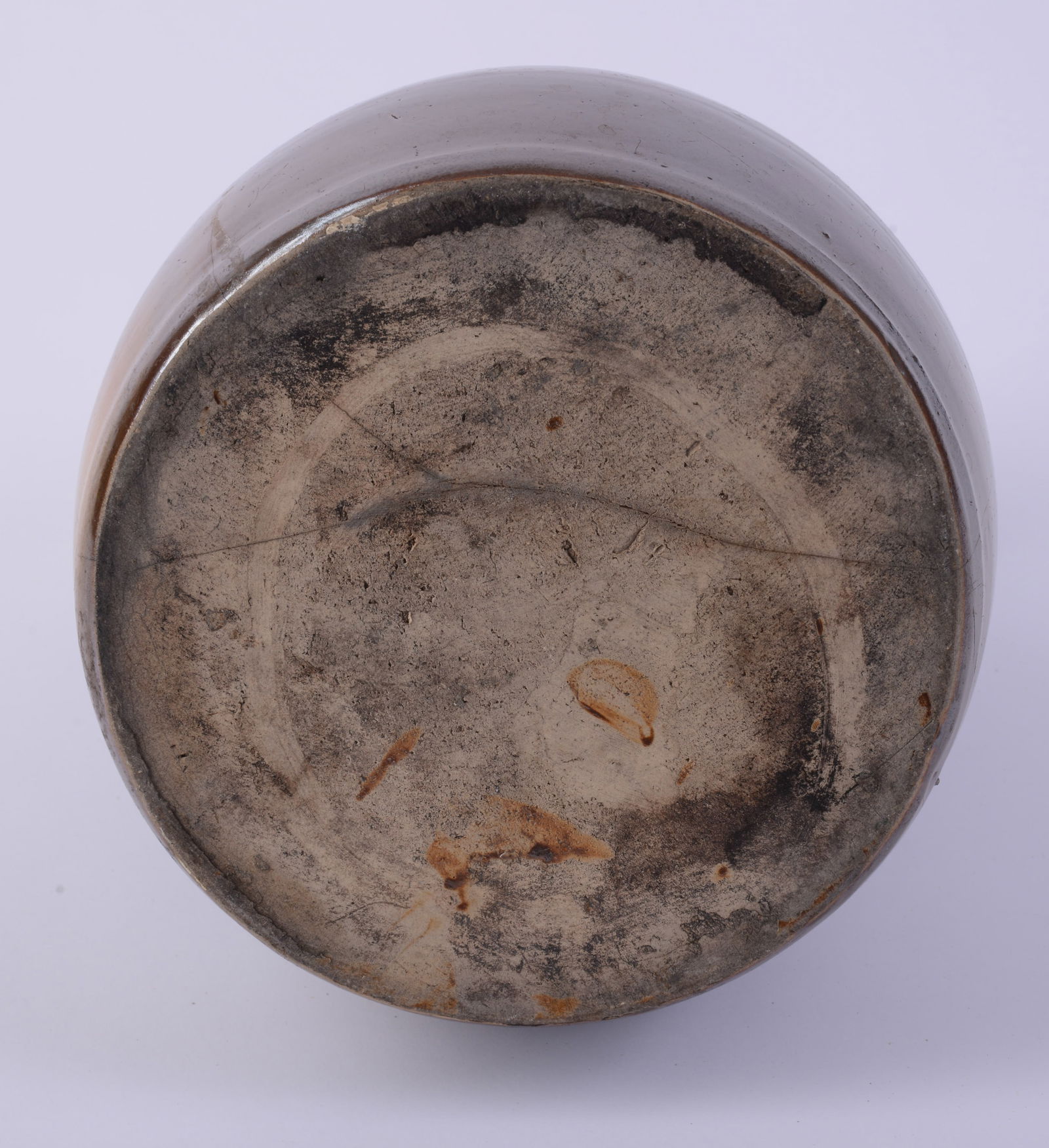 Early Redware Pitcher. - 2