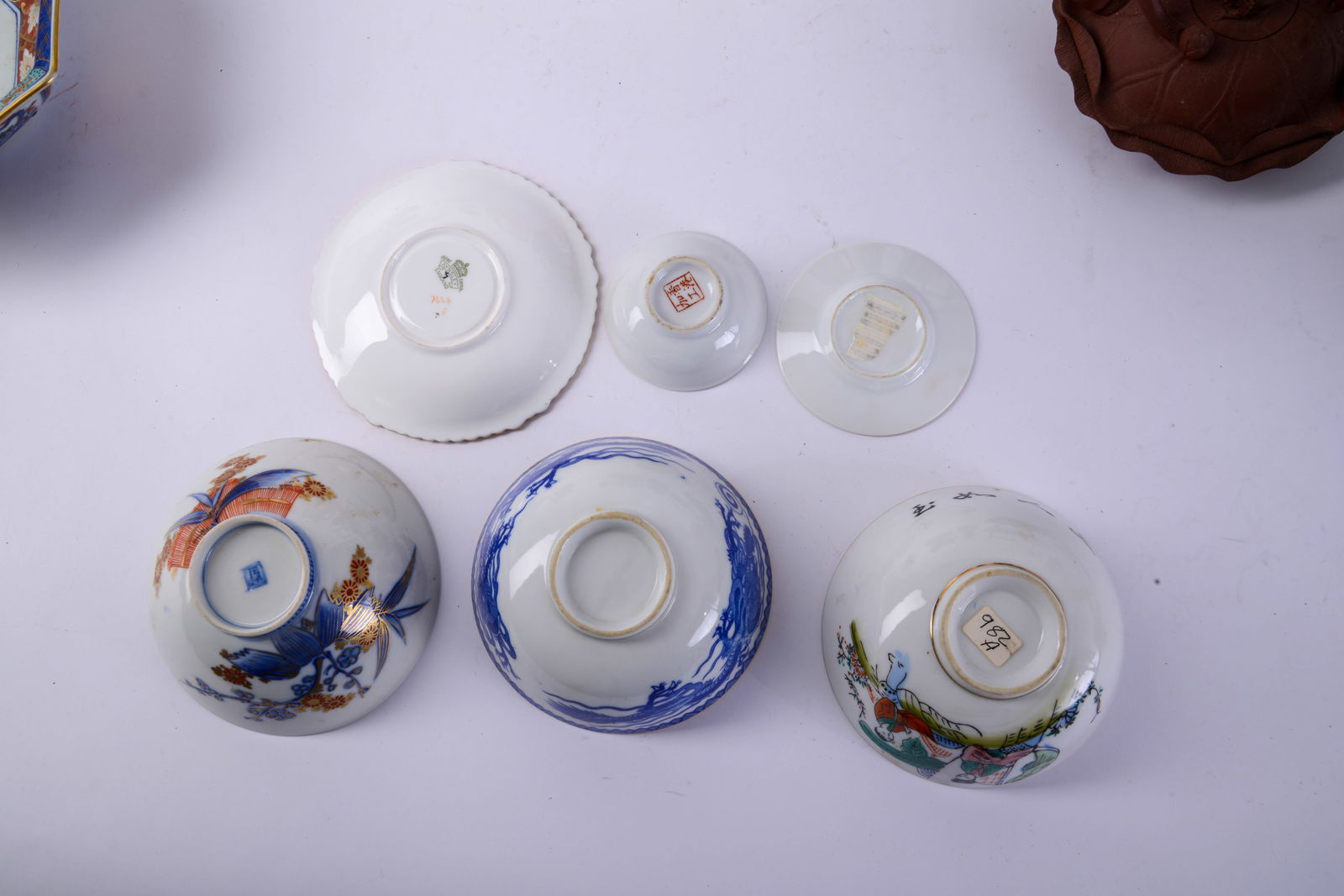 Small Redware Pitcher and Two Collanders. - 18