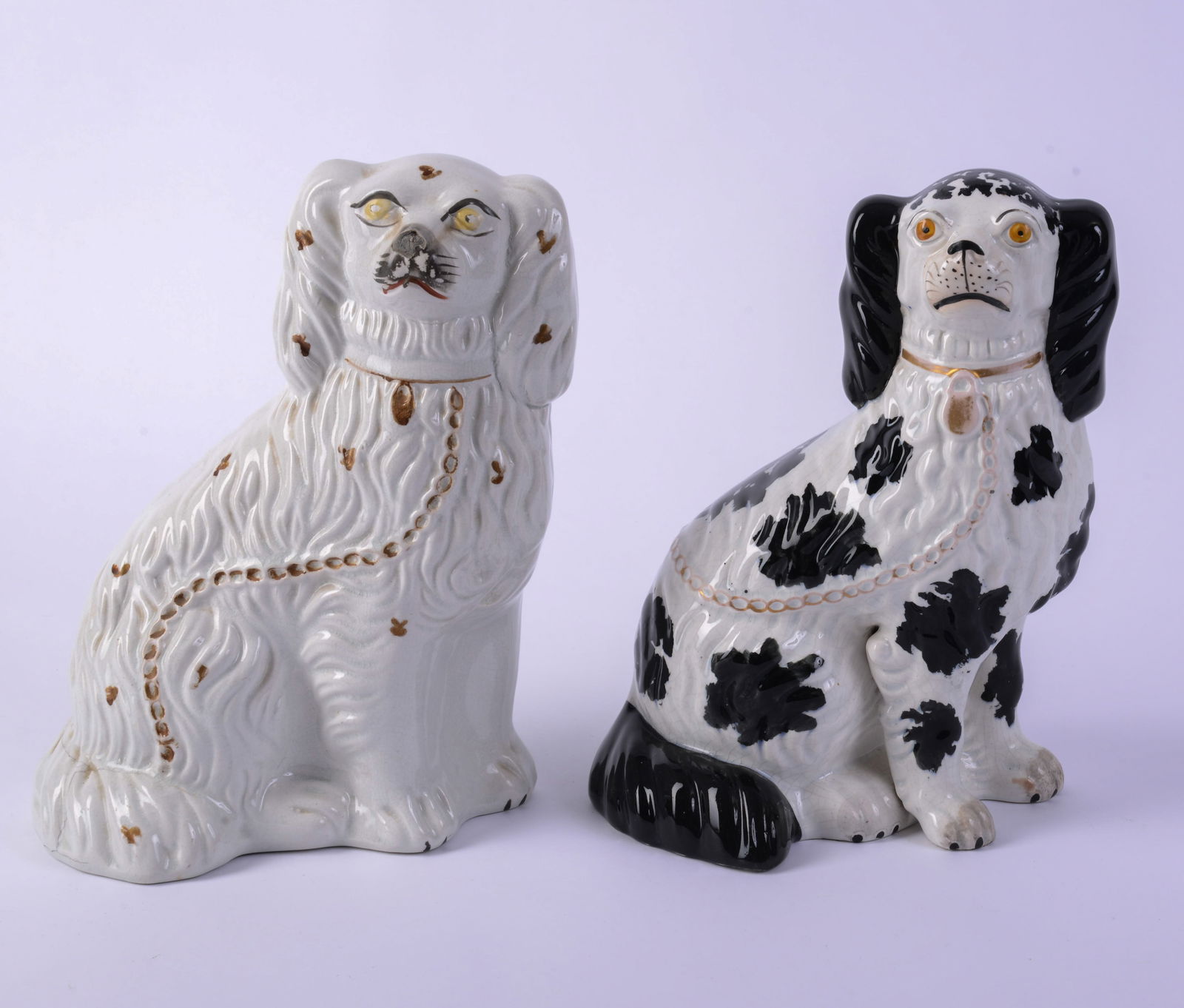 Two Staffordshire Dogs. (1 of 5)