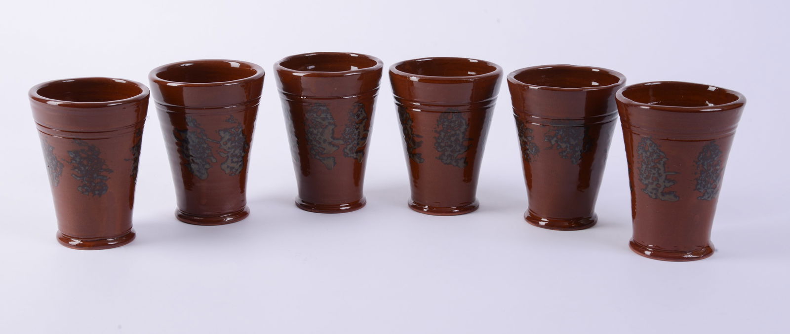 Six Studio Pottery Mugs. (1 of 3)